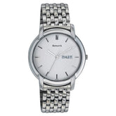 Sonata Men's Watch Analog Silver Dial With Stainless Steel Band, 7954SM01